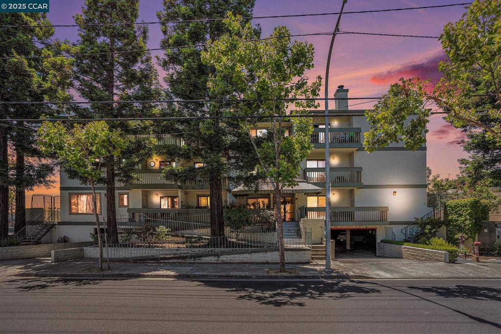 Welcome to this rare top-floor corner unit offering privacy, natural light, and sweeping views! Situated in a secure, well-maintained building, this spacious 2-bedroom, 2-bath condo combines comfort with contemporary style. Inside, enjoy an open-concept living and dining area with large windows that flood the space with sunlight. The kitchen is thoughtfully designed with ample cabinetry, updated appliances that opens to the dining area—perfect for entertaining or daily living. The generously sized primary suite features a private en-suite bath and a large closet, while the second bedroom offers flexibility for guests, a home office, or additional living space. Step out onto your private balcony and enjoy morning coffee or evening sunsets with no upstairs neighbors to disturb the peace. Additional highlights include: In-unit laundry 2 Parking spaces Extra storage Gated community access Proximity to shopping, dining, BART, and major commuter routes Whether you're a first-time buyer or downsizer, this bright and airy condo offers the perfect blend of location, layout, and lifestyle.