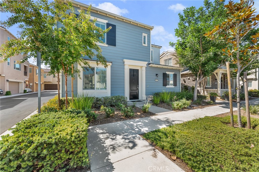 Step into this spacious 4-bedroom, 3-bath detached home tucked inside the secure, gated Harvest neighborhood within the sought-after Preserve at Chino. Perfectly positioned, this residence sits just steps from the community park, sparkling pool and spa, and lush community garden spaces.The layout offers incredible versatility with a full bedroom and bathroom conveniently located on the main level. The open-concept kitchen flows effortlessly into the dining and living areas, creating the perfect setting for entertaining or everyday comfort. Downstairs has been tastefully upgraded with rich, dark hardwood flooring, while the upstairs hosts a generous primary suite with his and hers vanities, large shower, walk in closets and a stunning palm tree lined sunset view. Upstairs you will also find two spacious secondary bedrooms, another full bathroom and a versatile loft ideal for a home office, playroom, or lounge.
Additional highlights include an attached 2-car garage with overhead storage and an EV charging outlet. Residents of The Preserve enjoy access to a first-class clubhouse featuring a 24-hour fitness center, private movie theater, conference space, swimming pools, spas, playgrounds, barbecue areas, tennis courts, and scenic parks scattered throughout the neighborhood.
Best of all, this home is within walking distance to the brand-new Town Center at The Preserve, home to Stater Bros. Market, Starbucks, Jersey Mike’s, Kenwood’s Kitchen & Tap, and an ever-growing selection of restaurants, shops, and conveniences.