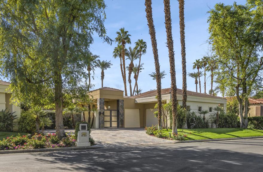 An expansive custom home in Desert Horizons Country Club ''Estates'' neighborhood.  Offering three bedrooms in the main house plus a the detached casita, beautiful south facing golf course and mountain views, a large pool and spa with abundant patio spaces, this is and extraordinary rental property.  Minimum rental period 3-months.