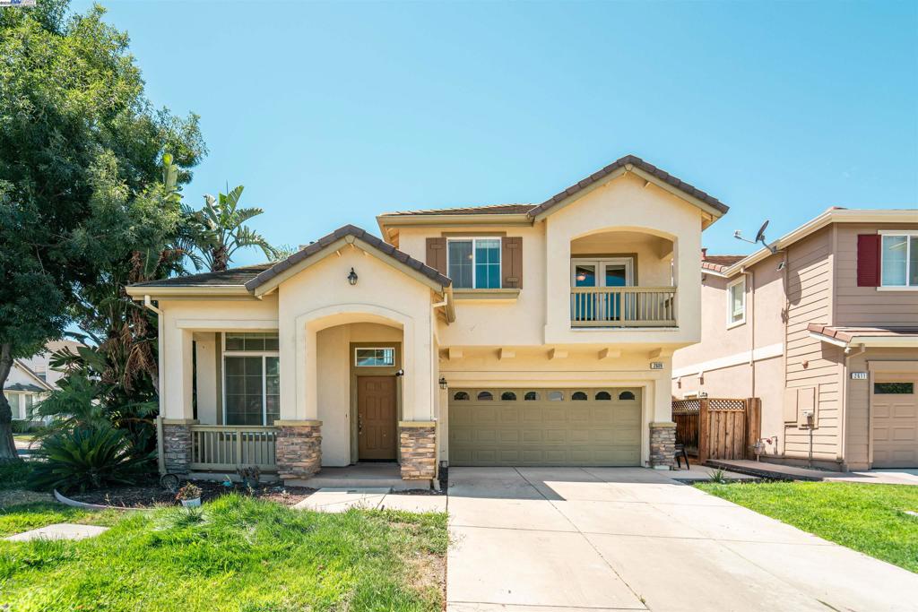 Charming Rose Garden Single Family House Beautiful Community parks /pool. Offers 4 bedrooms plus loft, 2,5-bathroom, 2- car garage. 1944 sqft of living. Built in 2005. Tile roof. Vaulted ceiling in Living room. Very bright family room opens to the eat-in kitchen. Fresh int. and ext. paint. Brand new luxury vinyl floor throughout. Ceiling fans. Walk-in closet. Central A/C and heating. Double pane windows. Nice Rose Garden pool. Walk to schools, parks and library. Close to shopping and golf course. Easy access to highway and BART… Rent included washer, dryer and Water softener. Apply with RentSpree https://apply.link/YIeXg-0