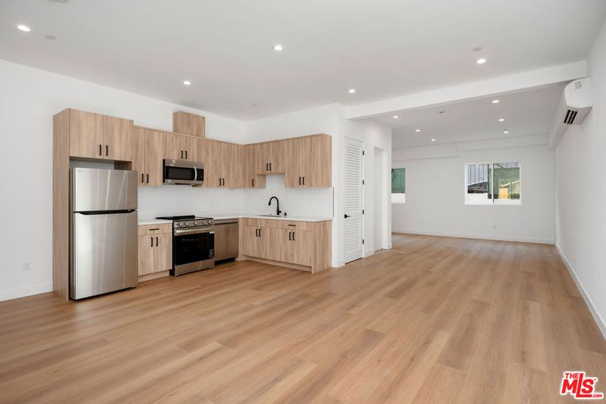 Brand new STUDIO  in prime Silver Lake location! Situated on a quiet, tree-lined street, this spacious and private unit lives like a home. Enjoy direct access from your covered parking, tons of natural light, and high-end finishes throughout.Modern interior features include wide-plank wood flooring, designer tile, oversized windows, large walk-in closets, and stylish double-sink bathrooms. Don't miss this rare opportunity for luxury living in one of LA's most desirable neighborhoods..