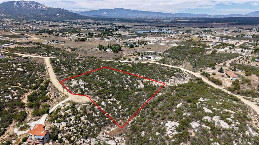 Build your dream home on this 2.71 acres in the beautiful Gated Community of Lake Riverside Estates!!!!!! Very private Cul-De-Sac lot with views of Palomar mountain, Temecula valley. Located at approx. 3700 feet elevation,25 minutes to Temecula, awesome clean air and country living. The community offers equestrian arena, riding trails, air strip, pool, privet lake, pick nick area, security patrol and much more. The possibility of building a beautiful home with an amazing 360 degree panoramic view is wonderful. The HOA maintains the community dirt roads very well. Residents of this community will have access to fishing in the lake area with no license required. There is also a Fire House within the community as well as a small airstrip. This community has no outrageous Mello-Roos/special assessments. This will make your decision to build here much more easier since the tax rate is also very low. The Property is also lined next to an electrical post which saves the buyer tons of money!!! Electricity is available!!!  Seller is highly motivated!!! Come see this amazing lot and community soon!!!!