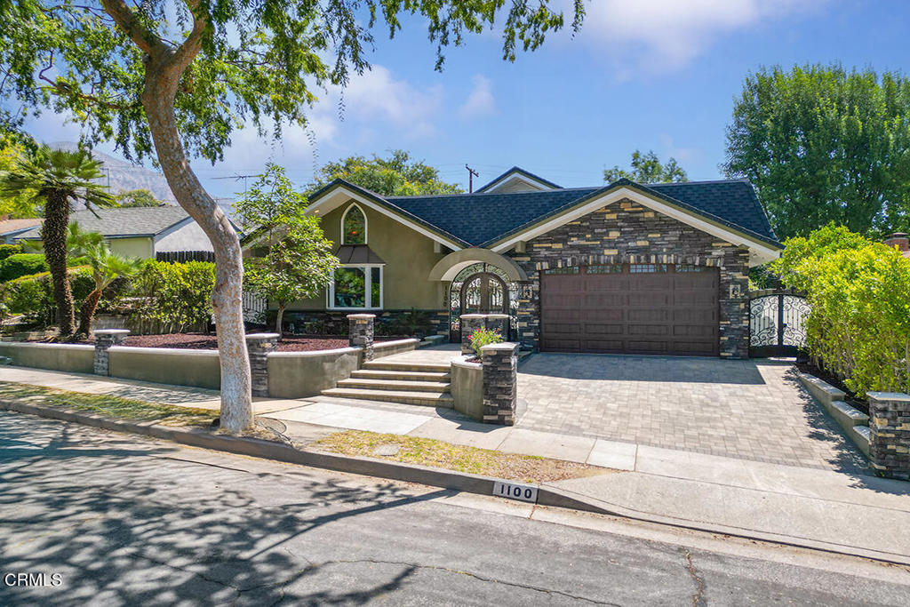 Welcome to this Charming Pasadena Gem nestled in a desirable Upper Hastings Ranch neighborhood!Step into this beautiful home where a decorative wrought iron door with a one-way mirror sets the tone for elegance and privacy. Offering 3 spacious bedrooms, a versatile den/office, and 3 full bathrooms, this 2,178 sq ft residence is thoughtfully designed for comfort and functionality with ample space for storage. As you enter, you're immediately greeted by a warm, inviting space crowned with a beautifully painted ceiling -- soft blue skies and wisps of white clouds that create a peaceful, open-air feel.As you turn to the left, you'll find a beautifully lit room with soaring cathedral ceilings, adding height and elegance, along with a delightful bonus loft -- a small balcony-style space perfect for decorating, displaying treasures, or creating a cozy corner for creativity.Remodeled in 2018 by the owner, this home boasts: New roof, New copper plumbing, Updated electrical and heating systems, New central AC, Dual-pane windows, Fresh interior and exterior paint, New granite countertops, Renovated laundry area, New paver driveway and stucco, Upgraded garage doorThe attic provides a tremendous amount of storage space, and the permitted filled-in pool opens up the backyard for more usable outdoor space, along with a generously sized backyard shed for additional storageDon't miss out on this Pasadena treasure--schedule your private tour today!