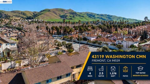 Photo of 43119 Washington Cmn CMN, Fremont, CA 94539 (MLS # 41148472)