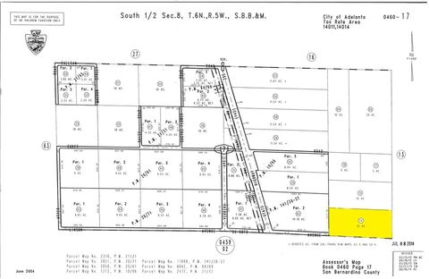 Photo of 0 De Soto Avenue, Adelanto, CA 92301 (MLS # HD25277359)