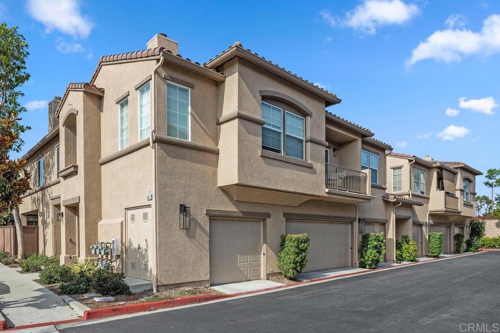 Looking for a move-in ready, that combines fashion and function in this 3-bedroom 2.5-bathroom unit available in the Brisbane complex in Oceanside. The living room is light and bright with an updated fireplace mantle. Kitchen features granite counters, newer stainless steel, dishwasher, stove, and microwave. Upstairs all three bedrooms have ceiling fans, but there is central air. Other upgrades include newer painting, luxury vinyl flooring, all new lighting fixtures, recessed LED lights, new doorknobs, closet pulls, decorator cabinet handles, framed mirrors in upstairs bathrooms. New sink faucets and bathroom tub/shower fixtures. Smart home technology includes nest thermostat, google doorbell camera, and smart light bulbs at front and back doors. The large master features a walk-in closet for lots of storage. The low maintenance backyard has lots of space for gardening or adding a yard. It features producing Avocado and Lime trees. The unit is centrally located in the complex close to the pool/spa, playground, and dog park. It has a one-car garage with lots of space. The complex is close to Camp Pendleton, shopping, 6 miles from the beach and downtown areas. You’ve got to see it. FHA/VA Approved.