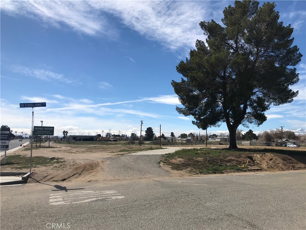 Commercial land for SALE. Located corner of Amargosa Rd and Cholame Rd. Best location for business. Zoned C-2 per City of Victorville. Because there was a house there before, all utilities are already connected from street. If the buyer wants , the attached land APN 0396-043-07-0000 in the back can also be sold together for $549,000. It is the same C-2 zone and is 46,609 sqft (1.07 acre), total 2.17 acre. Extra income from billboard AD rent at the site every year.
