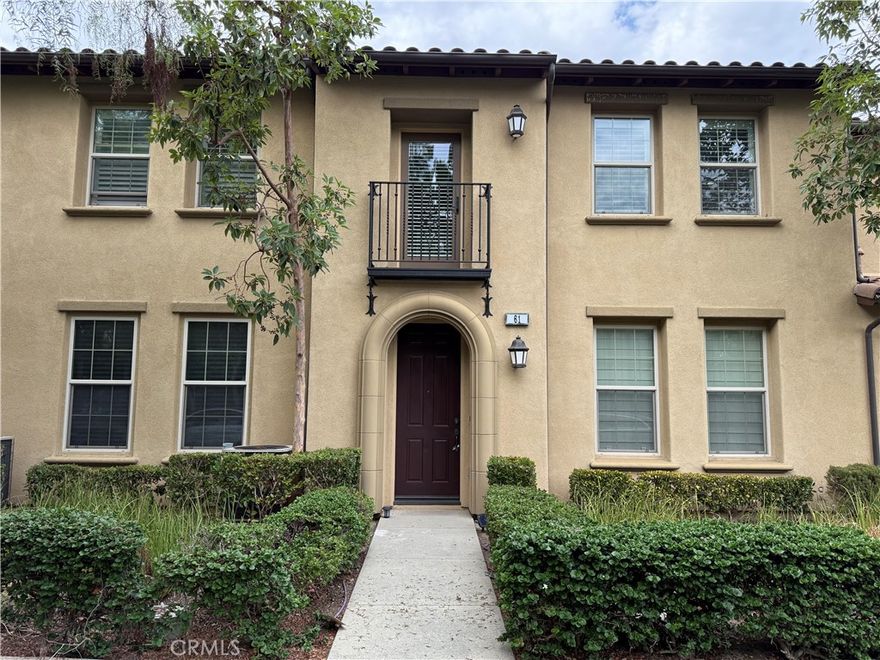 Welcome to 61 Silverado in the desirable Portola Springs community. This large 2-bedroom, 2-bathroom condo offers an open floor plan with high ceilings, a cozy fireplace, and a shared courtyard.

The specious primary bedroom includes a walk-in closet, Juliet balcony, and a spacious bath with dual sinks. Additional features include in-unit laundry, two-car garage.

Residents enjoy resort-style amenities—pools, spas, parks, tennis courts, and playgrounds, all within the award-winning Irvine School District and close to shopping, dining and freeway.