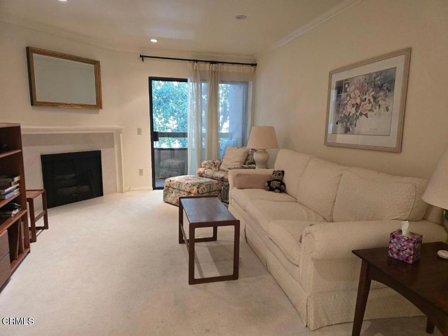 Wonderful opportunity to make this well-located spacious unit your home.Two bedrooms, two full bathrooms, second floor unit with lots of amenities. Comes with kitchen range, stack laundry units,refrigerator, built in dishwasher.  Ample storage, two balconies and2 parking spaces. Central heat and air too!!