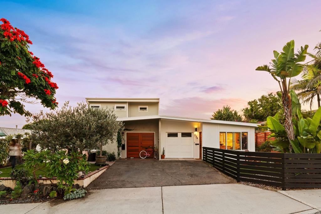 Welcome to 234 Delphinium Street in Pacific Serena! This charming 2-bedroom, 2-bath twin home offers 781 sq ft. of move-in-ready living space just 1.6 miles from the beach. Sharing only one wall, the home lives like a single-family residence and is tucked into a peaceful coastal community known for its friendly neighbors and convenient location. Inside, you’ll find bright and inviting spaces, complemented by an attached sunroom that’s perfect as a bonus lounge, office, or creative retreat. The remodeled kitchen and modern finishes make daily living effortless, while the thoughtful floor plan maximizes comfort and functionality. Low-maintenance turf and clean landscaping surround the fully fenced property, offering great curb appeal and easy upkeep. The west-facing backyard is ideal for soaking in vibrant sunsets, relaxing with friends, or dining al fresco year-round. Additional highlights include a convenient indoor laundry room and an attached one-car garage for everyday ease. Just a few streets away, you’ll find scenic walking trails and Las Verdes Park, perfect for outdoor recreation and enjoying the Encinitas sunshine. Pacific Serena’s phenomenal location places you minutes from downtown Encinitas, Moonlight Beach, and the restaurants, shops, and cafes along the iconic Coast Highway 101. Whether you’re searching for your first home, a downsized retreat, or a coastal investment, this home is the perfect opportunity to enjoy the laid-back Encinitas lifestyle.