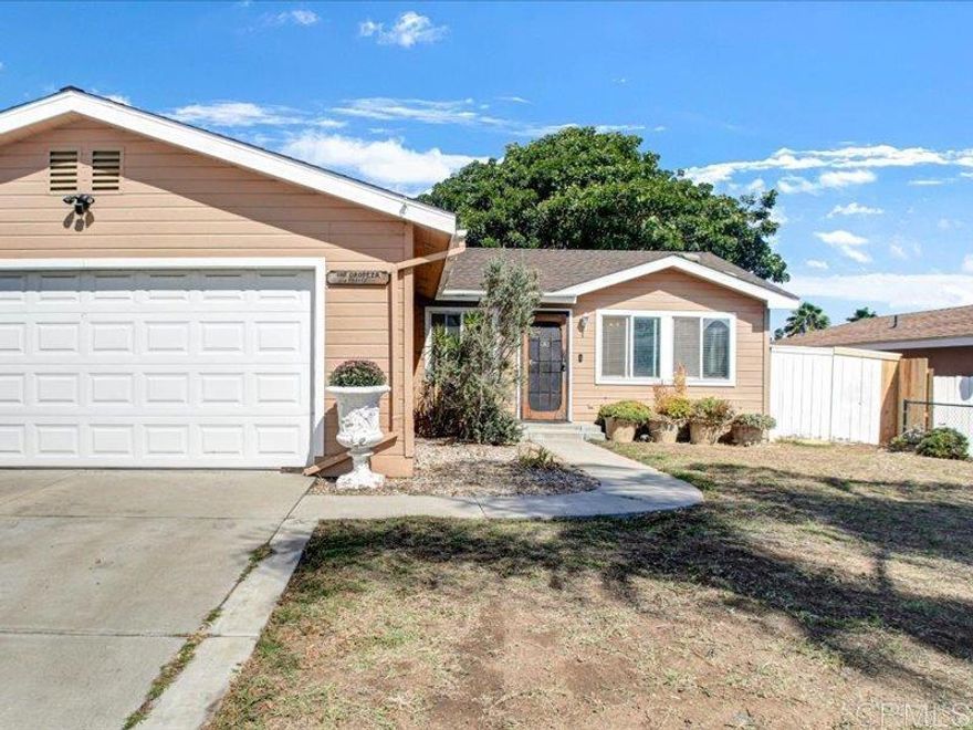 This inviting home is perfectly situated near Camp Pendleton and Highway 76, offering convenience without sacrificing peace and privacy. With vaulted ceilings and laminate wood floors, the interior is bright, airy, and full of natural light, creating a warm and welcoming atmosphere throughout. The kitchen flows seamlessly into the dining area, ideal for entertaining or casual family meals. A permitted patio room, currently used as a family room, opens to a private backyard retreat featuring a concrete pad and panoramic hill views — perfect for relaxing, gardening, or enjoying outdoor gatherings. The master suite is complete with a walk-in closet and a full bathroom, while two additional bedrooms and a guest bathroom provide ample space for family or guests. The backyard is fully fenced and includes a gated access to the gently sloping rear portion of the lot, offering usable land and added privacy. This manufactured home sits on a permanent foundation with a 433A certificate and is being sold with the land. There is no HOA, and the property is not located in a mobile home park. With its combination of thoughtful updates, functional layout, and rare availability in this desirable neighborhood, this home is a true gem — don’t miss your chance to make it yours!