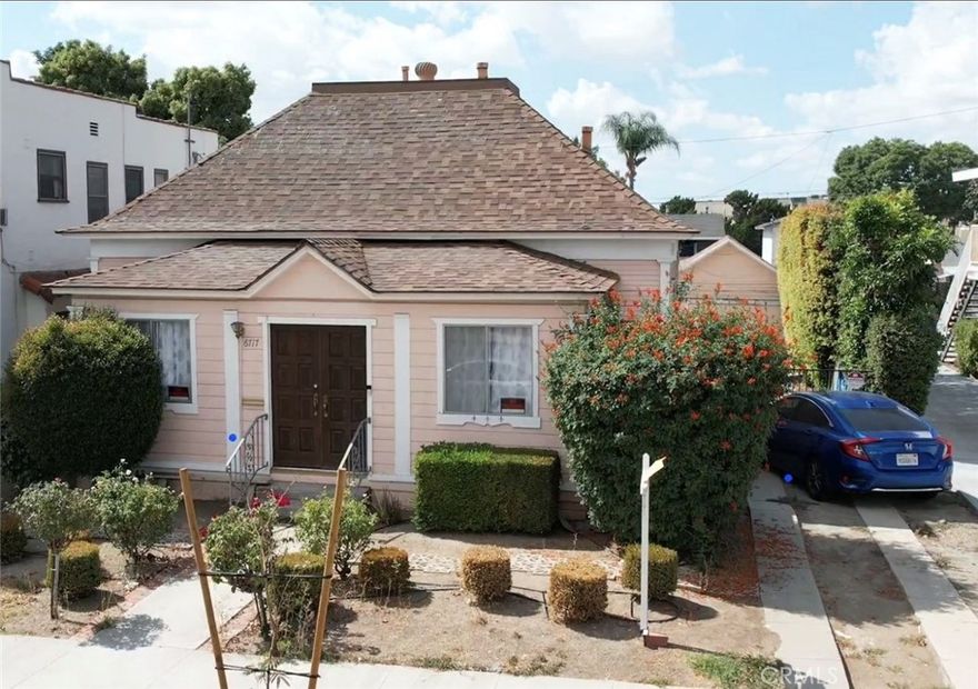 NewsFlash #MakeTheRealEstateCall Today. Before this house slips from your hand. An ownership potential like no other. Welcome to this beautiful house in Uptown Whittier. A Gem Built in 1901 well over a century of character. 2 bedrooms, 2 bathrooms, Structure: 1,102sqft, Lot: 7,000sqft detached 2CG(2CarGarage), Zone: WHR4 Furthermore the City of Whittier will allow Multi-Family Residential Units. A Great Development Raw Potential. #AskMeHow Walking distance to world renowned City of Whittier(Whittier College) and easy access to Uptown's dining, shopping, restaurants, BEAUTIFU NIGHTLIFE, parks and events. Historic ambiance, part of a neighborhood that values architecture and local culture. Ideal for buyers who want a project or restoration. Investors wanting to add value or build additional units (subjects to permits & Buyers' due diligence) Owner-occupants who want to enjoy, a walkable, vibrant neighborhood with strong community identity. Because Family*Education*God is everything. Welcome.