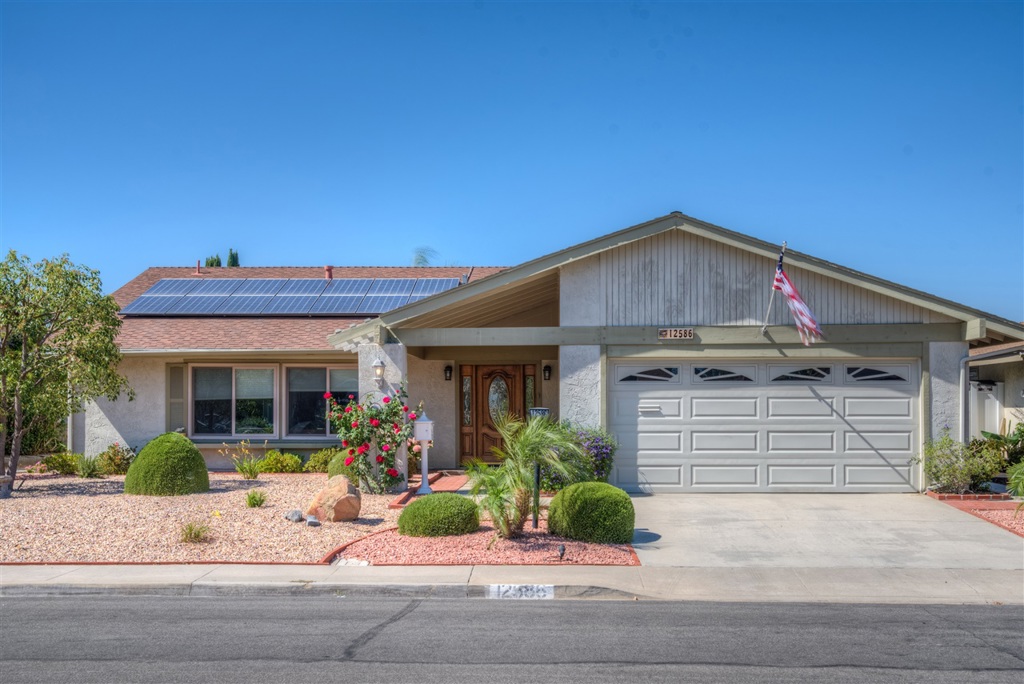 Property was Sold before going back to Active. Seller will entertain offers between $625,000-$650,000. This is a gorgeous Single Story remodel that is highly upgraded! 3 BR Valencia model with beautiful mountain views is a rare find! High end stainless appliances. 18x18 ceramic tiles throughout. Ceiling fans in most rooms. Slate F/P in Living Room. Bathrooms remodeled with Travertine, Italian Tile and Cherry cabinets. Designer paint throughout with high baseboards. Neighborhoods: Seven Oaks Equipment: Garage Door Opener, Range/Oven Other Fees: 318 Sewer: Sewer Connected Topography: LL