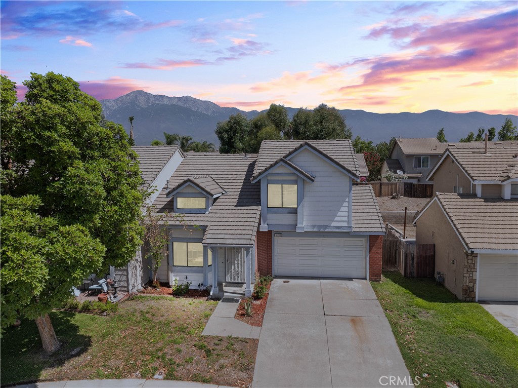 OPEN HOUSE: Saturday, July 12th from 1–3 PM! Don’t miss this 3-bedroom, 2.5-bathroom home available for lease in one of North Rancho Cucamonga’s most desirable neighborhoods. Located on a quiet cul-de-sac, this two-story property features an open and airy floor plan with vaulted ceilings, two fireplaces, and abundant natural light. Enjoy mountain views from the private backyard, complete with an automatic sprinkler system and space for outdoor entertaining. The kitchen includes ample storage and connects seamlessly to a cozy dining area. Upstairs, you'll find three bedrooms and two full bathrooms. Additional highlights include central A/C and heating, ceiling fans, skylights, indoor laundry hookups, and a two-car attached garage. Ideally located just minutes from Victoria Gardens, with easy access to the 210 Freeway and situated within the highly-rated Etiwanda School District. This safe, family-friendly neighborhood offers the perfect blend of comfort, convenience, and charm. Rent: $3,350/month. Tenant pays utilities. No pets. No smoking. Information deemed reliable but not guaranteed. Tenant or tenant’s agent to verify all details.