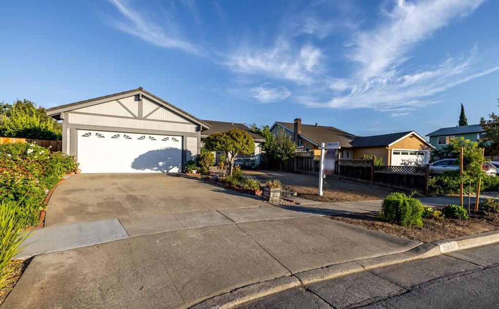 Welcome to this well maintained 4 bedroom and 1 bathroom home in the heart of Berryessa! Spacious and bright home featuring kitchen with granite counters, full backsplash, stainless steel appliances, and warm wood cabinetry. Open dining area with sliding doors to the backyard, perfect for indoor-outdoor gathering. Fresh paint throughout the interior and move-in ready, perfect for first time home buyer. Private backyard great for entertainment with beautiful garden include many fruit trees (including Plum, Orange, etc...) and flowers. Located within walking distance to Flickinger Park and Vinci Park Elementary school, and just a short drive to Independence High School, Costco, 99 Ranch, H Mart, and Great Mall. Don't miss this exceptional opportunity in one of Berryessa most sought-after neighborhoods!. Welcome Home!