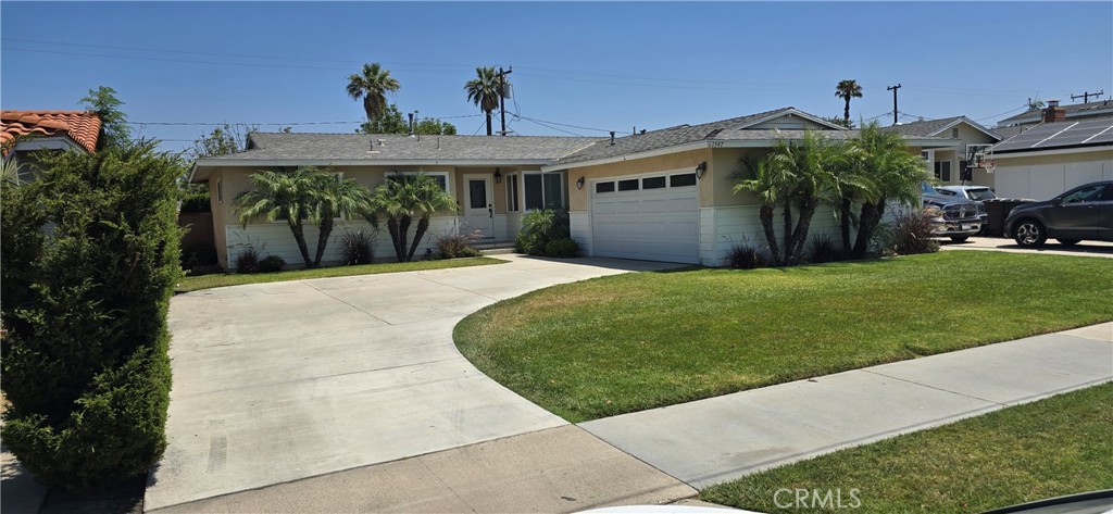 Very nice home in a good solid area of Anaheim. House is in good shape with upgraded kitchen, baths. Laundry in garage, patio, central air, auto sprinklers and more.