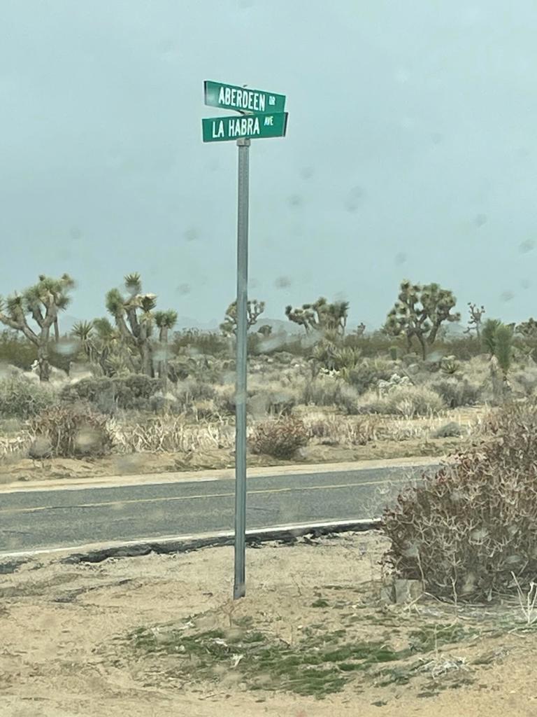 A very scenic 2.5 acre undeveloped flat parcel with Joshua trees and other vegetation on a dirt road. This property has great views, sparsely populated area. Electricity and water on the street. Currently no sewer, you will need to add your own septic. There are lots of trails for riding off road vehicles...This property would make a great weekend get away spot. The possibilities are endless!!