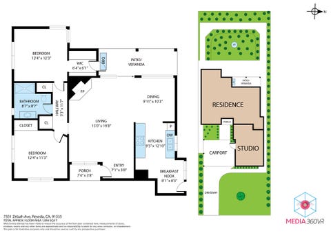 Photo of 7351 Zelzah Avenue, Los Angeles, CA 91335 (MLS # 26869991)