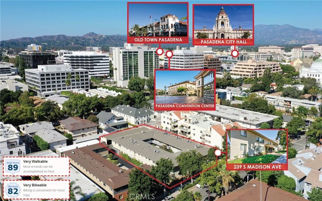One of the best locations in Pasadena (south of Cordova St and north of Del Mar Blvd); Strategically located only a block south of Pasadena Playhouse District, several blocks South of OLD TOWN PASADENA, and within walking distance to Pasadena Convention Center and Lake Ave shopping district – including recently opened Erewhon market on Lake Ave, this community offers superb location and amenities to tenants. Walk Score 89, Bike Score 82.
The property is a two-story garden style apartment that has been extensively remodeled. The current owner did not take any shortcut in completing major capital improvements such as brand-new roof (2022), parking soft story retrofit, new asphalt driveway, fully upgraded 14 units with high-end upgrades and brand-new plumbing, brand new landscaping, new exterior paint, updated gate, new high-end Butterfly entry system (intercom + camera for package delivery), new mailboxes, new hand railing system, new irrigation system and other significant improvements. With the major capital improvements completed, this offering provides plug-and-play easy to manage apartment in an amazing location.
The property was built in 1951 with a center courtyard layout and spacious units. It has a large living space of ±17,570 SF (per assessor) and sits on a large ±19,986 HIGH Density R4/RM-48 lot. Due to its high-density zoning, by law the lot can support up to 22 units before any bonus density which translates to prospective junior ADU in the future. It offers a good unit mix of eighteen (18) large 1bedroom+1bathroom, and three (3) spacious studio units.
Fourteen out of 21 units have been fully upgraded. Fourteen units were upgraded high end finishes such as: brand new plumbing in the unit, wide plank flooring, smooth ceiling, recessed lighting, brand new kitchen with quartz countertops and modern cabinetry, stainless steel appliances, brand new bathroom with glass sliding doors, stacked-up laundry machine, and mini-split A/C system. Each unit has an individual water heater and separately metered for electricity and gas. There is an in-place RUBS system for new leases.
Parking is provided via a combination of tuck-under parking and a detached carport. There is a total of 21 spaces providing 1 parking per unit. There is an additional shared laundry room for the community, and a storage room for the owner.