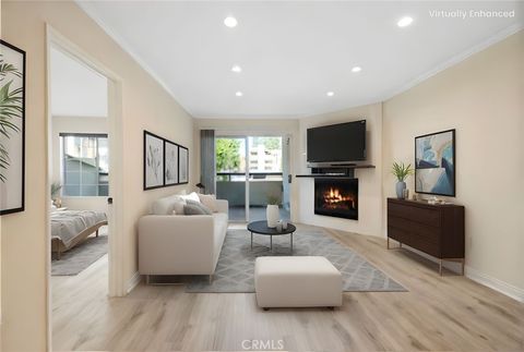 Photo of 21400 Burbank Boulevard #115, Woodland Hills, CA 91367 (MLS # SR26026656)