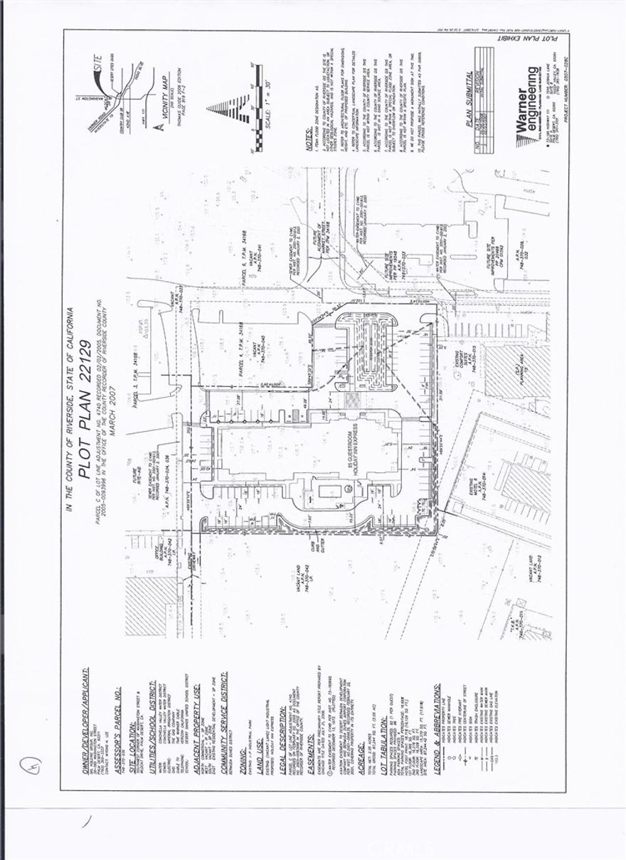 The lot in the entry of a two Hotels complex-Comfort Inn and Motel 6, store front, Banks etc... Walgreen and Stater Brother across the street, Freeway off ramp and close to retired town of Sun City retirement community. Ideal for the Hotel, retirement homes, retail stores and or food business.
The property located in the heart of Palm Desert, surrounding golf courts, Tennis courts, five local casinos, lots of potential....