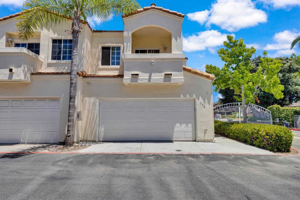 Charming townhome with dual master suites near Cal State San Marcos and Palomar College. This immaculate 2 bedroom, 2.5 bathroom corner unit townhome is located in the highly sought-after gated community of Villa Aspara. With only one shared wall, the well-designed floor plan offers both privacy and comfort, making it ideal for families or roommates. The home features dual master bedrooms upstairs, each spacious and filled with natural light. The main master includes a walk-in closet, and both bedrooms offer plenty of room to unwind. Downstairs, you’ll find a convenient half bath for guests and in-garage laundry for added ease. The living area boasts beautiful new flooring and a cozy fireplace. Step out to your own private backyard space, ideal for grilling, entertaining, or playtime. Villa Aspara offers peaceful grassy areas, quiet streets, a well-sized community pool, and two lovely courtyards with fountains and lush landscaping. The location is unbeatable; just minutes from Cal State San Marcos, Palomar College, major freeways, schools, coffee shops, restaurants, and entertainment. This is a rare opportunity to own a well-cared-for home in a quiet, convenient community.