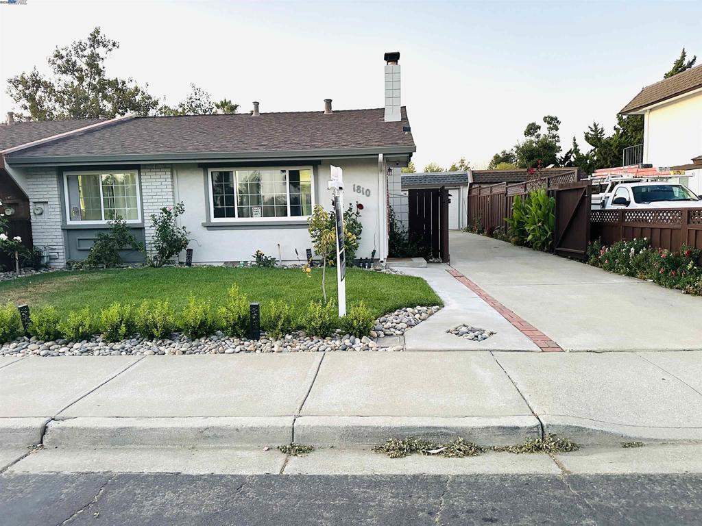 Prime Sunset Neighborhood Location! Just minutes from vibrant downtown Livermore, this charming 2-bedroom, 1-bath home offers exceptional value and versatility. The property includes a separate finished 368 sq. ft. detached garage—ideal for a workshop, hobby space, gym, or studio. Inside, recent renovations shine with a modern kitchen featuring quartz countertops, white cabinetry, pendant lighting, recessed lights, and an open-concept design filled with natural light. Upgrades continue throughout with new vinyl flooring, smart switches, central heating, ceiling fans in each bedroom, dual-pane windows, brand-new attic insulation, and an updated bathroom vanity.The home comes complete with a new dishwasher, refrigerator, washer/dryer, RO potable water system, and smart doorbell. Outside, enjoy an extended driveway with RV/boat parking plus a detached two-car garage with epoxy flooring. Freshly painted and move-in ready—this is a rare opportunity to own in one of Livermore’s most desirable neighborhoods. Walking distance to downtown livermore, restaurants, easy access to Freeways, and winery's are just in your backyard. Must see home
