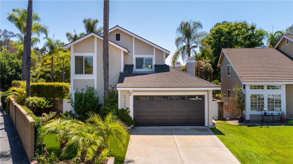 Welcome to 27585 Carballo, a beautifully upgraded and well-maintained home in one of Mission Viejo’s most peaceful neighborhoods. Situated on a rare oversized lot backing to a tranquil greenbelt, it offers exceptional privacy, serene views, and a large wraparound yard perfect for outdoor living. The backyard features a sparkling pool and spa surrounded by lush landscaping, along with plenty of space for entertaining or relaxing. Inside, tasteful updates can be found throughout, with 4 bedrooms and 3 baths, including a convenient main floor bedroom. Bright, open living areas make the home both functional and inviting. Adding to its appeal, the home has no Mello-Roos, a low tax rate, and a prime location near shopping, major freeways, toll roads, and just a short drive to OC beaches. Just minutes from Lake Mission Viejo, you’ll enjoy access to sandy beaches, paddleboarding, summer concerts, and year-round community events—all in a quiet, sought-after location.