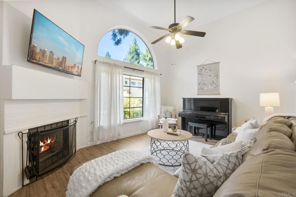 Beautifully upgraded and move-in ready condo in the highly desirable Shadow Glen community of San Carlos! This 3 bedroom, 2 1/2 bath 1,561 square foot home offers an inviting open layout with vaulted ceilings, large windows, and plenty of natural light. The private cozy balcony provides the perfect spot to unwind and relax while enjoying the lush trees and cool breezes. Recent upgrades throughout the home add modern comfort and style throughout. The property has an attached 2 car garage with laundry and plenty of storage for your belongings. The community features an exclusive pool and spa with reasonable HOA monthly dues that include water, trash and sewer. Conveniently located near Cowles Mountain, Mission Trails Regional Park, and Grossmont College, this home offers easy access to outdoor recreation, schools, shopping, and freeways and everything that the San Diego lifestyle has to offer.