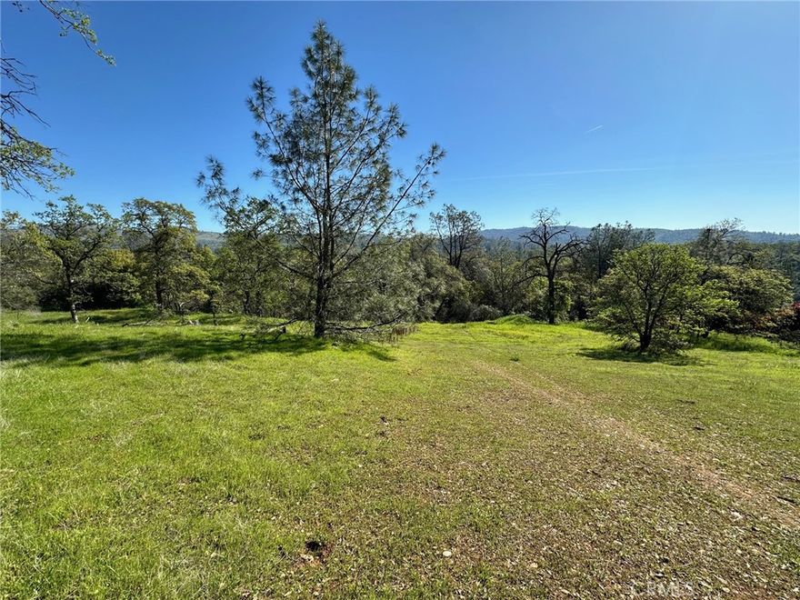 Beautiful 14.29 acres in the foothills - This secluded property has two entrance gates connected by a gently sloped circular driveway that leads to a nice level building pad. There is a well on the property and power and septic are available, buyer to verify. The property is mostly fenced and offers tons of privacy as well as a seasonal creek. Build your dream home today!