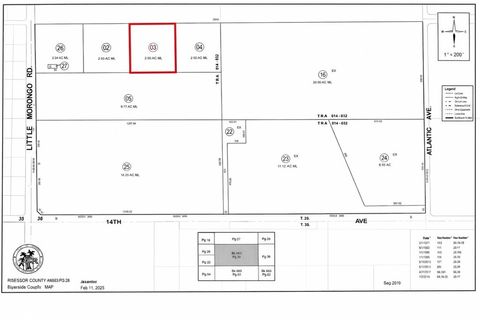 0 Little Morongo Desert Hot Springs CA 92240
