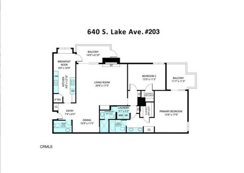 Tiny photo for 640 S Lake AVE #203, Pasadena, CA 91106 (MLS # OC26157956)