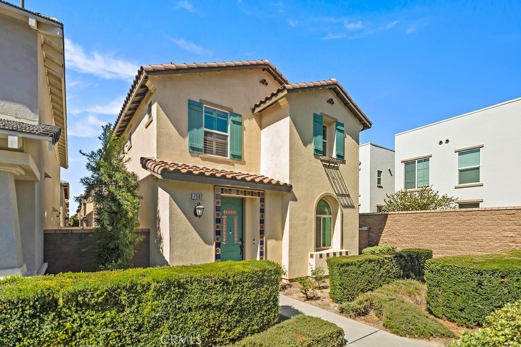 Welcome to your dream home in the heart of The Preserve at Chino—an impeccably maintained, turn-key 3-bedroom, 2.5-bathroom residence in one of the area's most sought-after communities, served by top-rated schools including Chino Hills High. From the moment you arrive, you'll appreciate the peaceful surroundings and pride of ownership throughout. This home features a fully paid-off solar system, delivering energy efficiency and long-term savings. Step into the modern, upgraded kitchen, complete with stainless steel appliances, sleek countertops, and generous cabinet space—perfect for both everyday living and entertaining. The private backyard has been fully cemented, creating a clean, low-maintenance space ideal for gatherings or quiet evenings under the stars. Inside, enjoy thoughtful upgrades like an upstairs laundry room, tankless water heater, central HVAC, and a 2-car garage with epoxy floors and built-in storage. As a resident of The Preserve, you'll enjoy resort-style amenities including a sparkling swimming pool, full basketball court, and an elegant clubhouse—all just steps from your door. Conveniently located near major freeways (71, 60, and 91), shopping centers, dining, and entertainment, this home offers the perfect blend of comfort, convenience, and modern lifestyle.