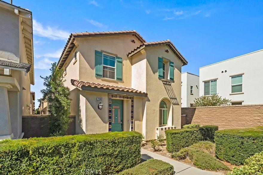 Welcome to your dream home in the heart of The Preserve at Chino—an impeccably maintained, turn-key 3-bedroom, 2.5-bathroom residence in one of the area's most sought-after communities, served by top-rated schools including Chino Hills High. From the moment you arrive, you'll appreciate the peaceful surroundings and pride of ownership throughout. This home features a fully paid-off solar system, delivering energy efficiency and long-term savings. Step into the modern, upgraded kitchen, complete with stainless steel appliances, sleek countertops, and generous cabinet space—perfect for both everyday living and entertaining. The private backyard has been fully cemented, creating a clean, low-maintenance space ideal for gatherings or quiet evenings under the stars. Inside, enjoy thoughtful upgrades like an upstairs laundry room, tankless water heater, central HVAC, and a 2-car garage with epoxy floors and built-in storage. As a resident of The Preserve, you'll enjoy resort-style amenities including a sparkling swimming pool, full basketball court, and an elegant clubhouse—all just steps from your door. Conveniently located near major freeways (71, 60, and 91), shopping centers, dining, and entertainment, this home offers the perfect blend of comfort, convenience, and modern lifestyle.