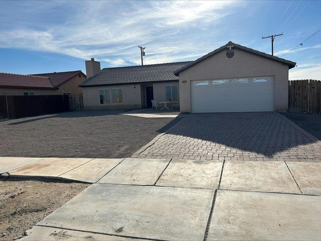 Beautifully Remodeled 3 Bedroom, 2 Bath Home in Salton City Corner Lot with Spectacular Views!Don't make an offer on anything until you've seen this one! Fully remodeled home offers comfort, style, and unbeatable value. Enjoy a spacious open-concept great room, perfect for entertaining or relaxing with family.Features include: Granite countertops New carpet and fresh paint throughout Ceramic tile flooring Stainless steel appliances included Fully fenced corner lot with cobblestone driveway and walk-up RV gate and children's play set Attached 2-car garageTake in unobstructed views of the mountains, desert, and sea, all from your own backyard. Conveniently located near the market, casino, and local restaurants.This one checks every box, schedule your showing today!