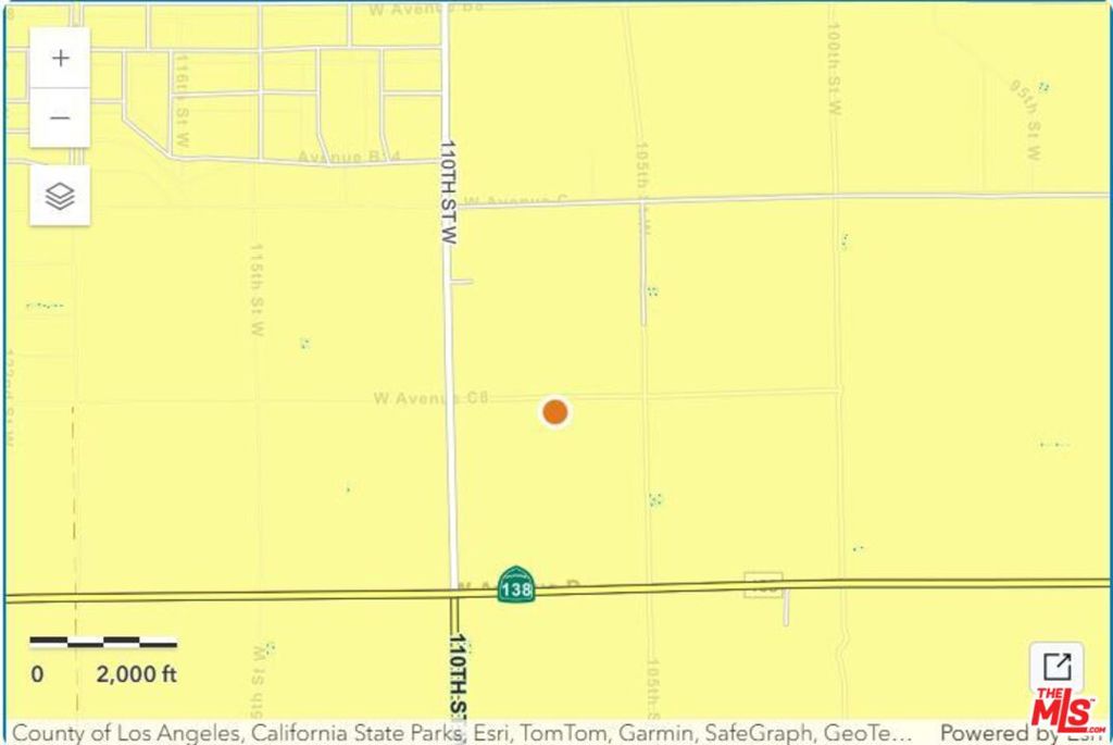 Don't miss this opportunity to own over 2 acres of land located in the growing Antelope Valley area of Lancaster, California. Conveniently located in the Antelope Valley region, this property is within reach of major solar and energy projects, and accessible via main roads leading to Lancaster proper. Enjoy panoramic desert views, clear skies, and the potential for long-term investment in one of Southern California's last affordable land frontiers. This parcel offers potential for future development, investment, or long-term hold in a region known for open space, solar farms, and expanding residential growth. Zoned LCA 12, this property provides a variety of possibilities under Los Angeles County land use regulations that needs to be verified with the County/City. BUYER DUE DILIGENCE REQUIRED: Buyers are strongly advised to conduct all their own independent investigations with the City of Lancaster, Los Angeles County, their own licensed professionals including agents, architects, contractors, attorneys, land use consultants, and any other specialists as needed to determine present and future use, utility access, zoning, development potential, restrictions, and any other pertinent information needed to satisfy your due diligence. The Seller has not performed any due diligence on the property at any time during their ownership and makes no representations or warranties of any kind. The Listing Broker has never visited the property and has not conducted any due diligence. Buyer agrees to release Broker and Seller from any and all claims. Sale is offered strictly as-is.Seller Notes: (1) Multiple parcels available for saleinquire for inventory list. (2) Motivated sellerdiscounted pricing may be considered for buyers purchasing multiple lots. MOTIVATED SELLER. PRESENT OFFERS! NO SIGNS ON THE PROPERTY.
