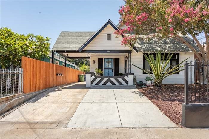 Welcome to 1003 Calzona Street in the beautiful city of Los Angeles! This fabulous property features four remodeled units, each updated in 2023 with recessed lighting, mini split AC/heat units, new plumbing and electrical systems, security cameras, gated access with motion-activated lighting, fencing and iron work, solid wood cabinets customized for each unit, and mirrored wardrobes. There is a coin-operated laundry area for three of the units, while the main house has its own laundry room. The main house is detached, boasting refinished hardwood floors, handicap accessibility, and includes a formal living room, dining room, nook area, three spacious bedrooms, and bathrooms with a walk-in closet. This stunning property has been restored to preserve its original charm while incorporating modern touches. Rental prices are $3,000 per month for the 3 bedroom, 2 bathroom unit; $2,500 per month for the 2 bedroom, 2 bathroom unit; $1,800 per month for one 1 bedroom, 1 bathroom unit; and $1,750 per month for the other 1 bedroom, 1 bathroom unit. Total Monthly Income $9,050. this Property is fully occupied, Please do not disturb the occupants.
