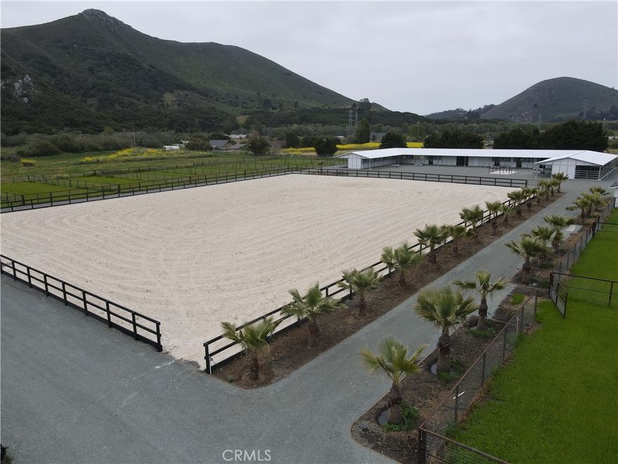 Beautiful and rare coastal HORSE/INCOME property
3 homes, 10 acres, 2 wells, brand new 15-stall barn, 220x170 Premiere Equestrian arena, 10 irrigated grass turnouts. GREAT INVESTMENT with substantial rental potential, 7 minutes to Cal Poly and Cuesta College and 1 minute to the beach.
* 3 Permitted homes (2+BR main, 4BR modular (1998) and 2BR modular (1998))
* Brand new LifeSource water filtration system to all three homes
* Owned solar system and both electrical service panels have been upgraded.
* 2 RV hookups
* 3 septics
* 2 wells (one residential, one ag) 
* 1500 sq ft shop/garage
* Brand new custom FCP 15 stall horse barn with 16x24 stalls with custom fit interlock mats, wash racks and tackroom
* 170x220 Premiere Equestrian irrigated arena with OTTO mats
* 10 auto-irrigated grass pastures planted with mixed pasture grass and Bermuda
* 60 ft round pen.
* All homes and shop have new roofs, new paint and electrical upgrades. Each home has its own private deck and yard. Incredible attention to detail in all infrastructure and design. 3 separate electric gated entrances. 3 beautiful outbuildings protect well infrastructure. Plenty of room to expand. Fully fenced on 3 sides. 3 homes offer incredible income potential and/or caretaker housing, not to mention the horse facility.