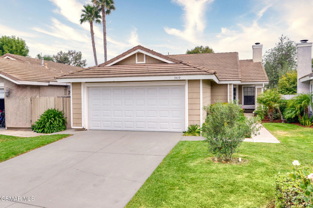 Welcome to the Fairfield Community in Mission Oaks. This highly sought-after Single Story offers 3 bedrooms, 2 bathrooms a fenced backyard for entertaining & a cozy living room with a fireplace! The kitchen includes newer stainless steel appliances, granite counter tops and upgraded maple walnut cabinets and dining area offer are located next to the living room with ease of access to the backyard through the sliding door. 18x18 tiled floors and light grey carpet throughout. There is an attached 2 car garage with plenty of storage space and laundry. The Fairfield community has an association swimming pool and spa to enjoy! HOA covers the front yard landscaping and water. There is RV storage available at an additional monthly cost. Buyer to verify the current availability of parking spaces. This is an excellent community for anyone looking for low-maintenance living in a single story with a private backyard! Just a short distance from shopping, dining and entertainment. Convenient location in Camarillo just a few miles from the 101, Pleasant Valley Exit for quick access to Conejo Valley. A GREAT PLACE TO CALL HOME!