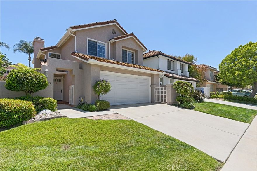 Live life to the fullest here in the highly desired and sought after guard gated community of Calabasas Hills within the award winning Las Virgenes Unified School District. Gated front leading to wraparound yard with lush landscaping and patio. Tile floors, carpet, and recessed lighting. Enter into high ceilings and a fireplace in the living room. Kitchen has new bright white cabinetry, quartz countertops, a stainless steel sink and faucet. Breakfast bar and a dining area with bay window for meals to be enjoyed while looking out at the backyard. The kitchen opens into the family room with a view and backyard access. Enjoy the private ensuite bathroom with new quartz countertops, new cabinets, faucets, and dual sinks. Down the hall you will find 2 additional bedrooms and another updated bathroom. Close to the resort like community pools, award-winning Bay Laurel Elementary, playground and park. Feel at ease in this secluded gated community. Calabasas offers a privately owned golf country club, city owned tennis & swim club, hiking & biking trails, top play parks like De Anza with basketball courts, and a roller hockey rink. Walk to Old Town Calabasas with a farmers' market on Saturday mornings. The Commons, and a resident’s only lake with a 2-mile walkabout and park grounds.