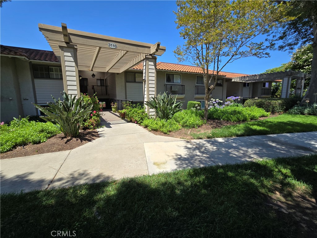 Check out this newly renovated LA BRISA model with great mountain/city views! Ideally located near both Gates 7 & 8 in the western portion of LAGW, closer to the ocean and the coast. Two-bedroom, two-bath unit with upgraded baths, kitchen, and appliances, paint, smooth ceilings, and all-new vinyl flooring throughout. Note the custom linen cabinets added in the master bath. Views from the living room, dining room, and the large enclosed deck with multiple screened windows. Note that the side area adjacent to the enclosed deck was left unenclosed for BBQs. Check out the custom Lediary ceiling fan in the dining area with dimmable lights and an adjustable fan.NOTE: There are nine steps to access the property. Laguna Woods features over 200 clubs, a 27-hole championship golf course (a very popular golf driving range with 35 stations and inexpensive buckets of balls), and a 9-hole par-3 executive course. The clubhouse features a restaurant and bar area. Activities include but are not limited to: bocci ball, tennis (12 lit courts and 2 ball machines), pickleball, lawn bowling, indoor archery, fitness centers, billiards, 7 clubhouses (each with its highlight), 5 swimming pools, bridge groups, art, ceramics, photography, sculpturing, jewelry, lapidary, sewing, and a superb workshop for woodworking. There is an equestrian center, two community gardens, two RV storage facilities, golf cart pathways, and free community transportation locally. Close to a large hospital, medical facilities, doctor's offices, labs, and clinics. This property is about 6 miles from Laguna Beach and its wonderful ocean-front restaurants, in addition to many nearby restaurants and theaters (including an acclaimed community theater IN Laguna Woods for plays, recitals, and community activities. You can take college courses on-site. Easy access to the I-5 and the 73 toll road. 3110 "B" is in an area of elevated hills with ocean breezes and countryside scenery. If you're an active senior and/or you want the peace, quiet, and safety of Laguna Woods, take a look!