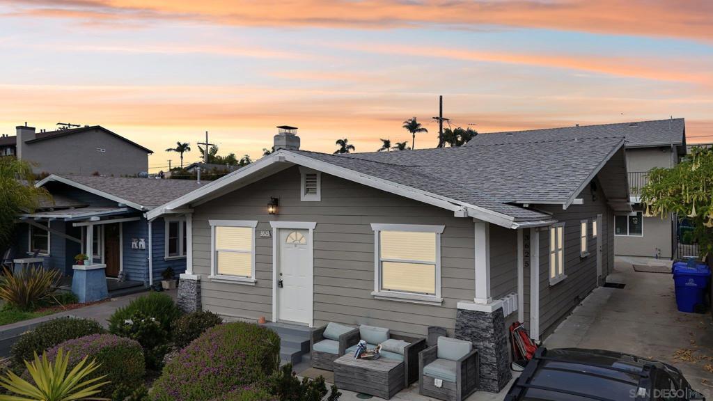 Welcome to 3623–25 Louisiana Street—a modern, well-kept triplex right in the heart of San Diego’s vibrant North Park neighborhood. Sitting on a 0.12-acre lot, this unique setup includes a spacious front single-family home and a duplex in the back, offering a total of approximately 2,602 square feet of living space. The front home, built in 2013, features generous square footage, stylish finishes, and a comfortable layout. Behind it, you’ll find two more units—one brand-new construction and one recently remodeled—making this property a great fit for investors or buyers looking to live in one unit and rent the others. The property is made up of a 2-bed, 2-bath front house (about 1,000 SF), a 2-bed, 2-bath unit (around 700 SF), and a 2-bed, 1-bath unit (roughly 600 SF). This flexible mix allows for a range of rental strategies and living arrangements, offering strong income potential and excellent usability. Beyond the layout and location, the property has seen major upgrades. Think new roofs, dual-pane windows, updated plumbing and electrical throughout, a brand-new water meter, and a modern electrical panel—big-ticket items that have already been taken care of.