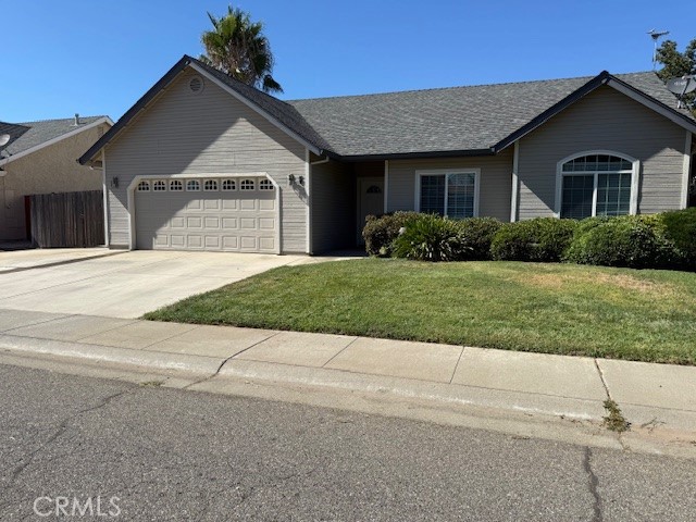 Built in 2005 and fully refreshed, this 1,392 sq. ft. 3-bedroom, 2-bath home offers modern style and total move-in readiness. Fresh interior paint and all-new flooring throughout create a like-new feel. The great room features a cozy fireplace, wood-style floors, and a contemporary open floor plan, while carpeted bedrooms add warmth and comfort.
The kitchen flows seamlessly into the living space, perfect for entertaining. A spacious primary suite provides a private retreat, complete with an en-suite bath. The attached 2-car garage is complemented by an ultra-rare feature for this size home—secure RV parking behind a gate.
Enjoy low-maintenance landscaping, a private patio, and no rear neighbors—offering peaceful views and extra privacy. Located on a quiet cul-de-sac, this property is close to shopping, schools, and all the conveniences of Chico living.
Whether you’re looking for your first home, downsizing, or investing, this immaculate property delivers exceptional value in a sought-after neighborhood. Truly turn-key—just bring your furniture and start living