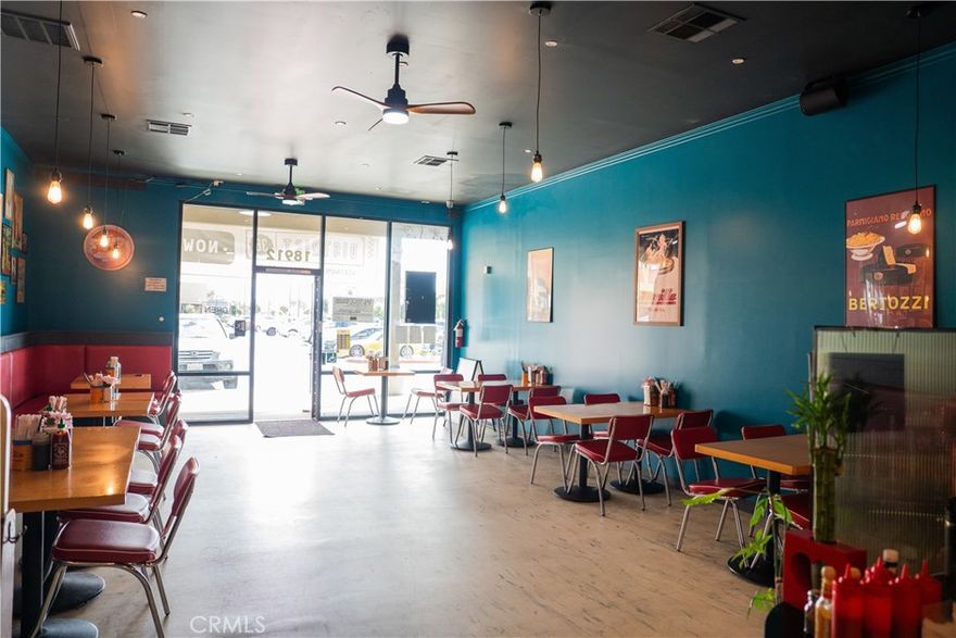 Located in a desirable and high-traffic area of Fountain Valley, this charming fusion restaurant offers a unique menu inspired by a variety of global cuisines.
The restaurant is situated in a busy shopping center with excellent visibility and steady foot traffic. Recently remodeled, it features a brand-new kitchen and restroom, along with a spacious open-concept layout that creates a modern and welcoming atmosphere.
A newly approved beer and wine license adds even more potential for growth. The entire establishment is in excellent condition and fully equipped—ready for a new owner to take over without the need for any additional investment.
The current owner is willing to provide training and support during the transition to ensure a smooth handover.
Yelp: Link:
https://www.yelp.com/biz/district-36-diner-fountain-valley-2
Don't miss this incredible opportunity to own a beautifully updated restaurant in a thriving location!