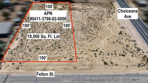 Photo of 0 Felton Street, Hesperia, CA 92345 (MLS # HD26171733)