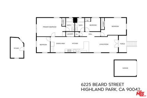 Tiny photo for 6225 Beard Street, Los Angeles, CA 90042 (MLS # 26840339)