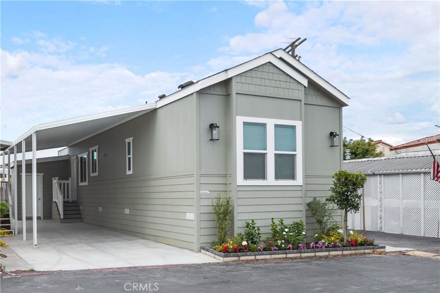 Step into modern comfort with this beautifully designed 2025 Silvercrest Summit home, offering a 7-year warranty for added peace of mind. Featuring 2 bedrooms, 1 bathroom, and a smart split-floor plan, this home delivers the ideal balance of privacy and open living.



The spacious open-concept layout seamlessly connects the kitchen and living room—perfect for entertaining or relaxing at home. You’ll love the 9-foot ceilings, large dual-pane windows, and ceiling fans in every room. Stay comfortable no matter the season with central A/C.



The modern kitchen is both stylish and functional, equipped with Whirlpool stainless steel appliances, Corian countertops, and soft-close cabinetry. The upgraded bathroom features dual sinks, a tile backsplash, walk-in shower, and ample linen storage. The primary bedroom includes private access to the bathroom for added convenience.



Carport fits 2-3 cars and has room for small patio are or shed.



Located in Golden State Mobile Lodge, a quiet all-age community offering amenities like a pool, clubhouse, billiards table, laundry facilities, and guest parking. Plus, you’re just minutes from freeways, shopping, dining, parks, and public transportation.



Ask us our limited-time builder concession package.