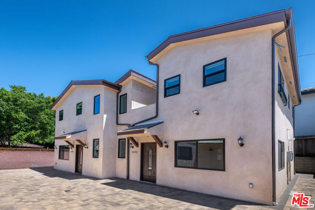 Brand-New Construction in Prime Valley Village. Be the first to live in this beautifully designed, ground-up, 2-story townhome ADU, ideally situated on a quiet cul-de-sac. This 3-bedroom, 2.5-bath home offers a thoughtfully crafted floor plan with top-of-the-line finishes throughout. Step into an inviting living area with an open-concept kitchen featuring stainless steel appliances and sleek modern cabinetry. A versatile bonus room on the main level with an adjacent bath can easily serve as a third bedroom, home office, gym, den, or playroom. Upstairs, you'll find a spacious guest room and a luxurious primary suite complete with walk-in closets, an oversized spa-style bathroom, and a generous covered patio perfect for relaxing or entertaining. Additional highlights include French oak flooring, in-unit washer/dryer on the upper level, and secure gated entry for privacy and peace of mind. Centrally located with easy access to Universal Studios, Warner Bros., Hollywood, West Hollywood, and Beverly Hills, this is modern Valley Village living at its best. PROPERTY IS COMPLIANT WITH EMERGENCY ORDER GUIDELINES.