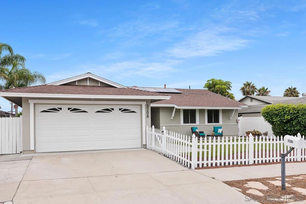 Location location location! This charming single-level ranch-style home offers unbeatable convenience—situated near shopping, dining, medical facilities, schools and MiraCosta College. With quick access to the 78 and 5 freeways, you’re just minutes from the beach. Inside, the spacious floor plan is designed for both relaxed living and effortless entertaining, highlighted by all new stainless steel appliances, new lvp flooring and an upgraded oversized primary en-suite bathroom that’s sure to impress. The solar panels and low maintenance yard provide year round savings on utility bills. Nestled on nearly a quarter-acre lot, the property provides endless potential for outdoor living, gardening, adding a pool, or future expansions. Fruit lovers will enjoy peach, lemon, lime, and orange trees on one side of the yard, while the opposite side features garden beds with tomatoes, grapevines, a playhouse and a charming chicken coop. Come and experience the perfect blend of coastal living and everyday convenience in this ideally located home. Location location location! This charming single-level ranch-style home offers unbeatable convenience—situated near shopping, dining, medical facilities, schools and MiraCosta College. With quick access to the 78 and 5 freeways, you’re just minutes from the beach. Inside, the spacious floor plan is designed for both relaxed living and effortless entertaining, highlighted by all new stainless steel appliances, new lvp flooring and an upgraded oversized primary en-suite bathroom that’s sure to impress. The solar panels and low maintenance yard provide year round savings on utility bills. Nestled on nearly a quarter-acre lot, the property provides endless potential for outdoor living, gardening, adding a pool, or future expansions. Fruit lovers will enjoy peach, lemon, lime, and orange trees on one side of the yard, while the opposite side features garden beds with tomatoes, grapevines, a playhouse and a charming chicken coop. Come and experience the perfect blend of coastal living and everyday convenience in this ideally located home.