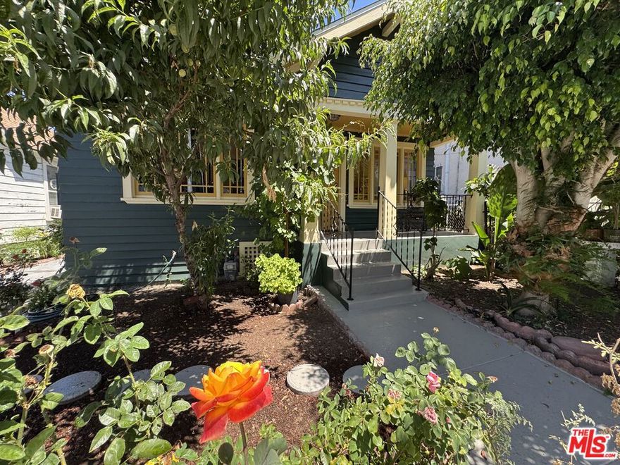 Clean 1910 Colonial maintains original charm w/ smart upgrades. Redwood-siding, dental moldings, cross-hipped roof, and gorgeous porch columns provide charming entry. Inside: tall ceilings, new hand-finished oak floors, restored fireplace tile, clawfoot tubs, vintage fixtures, built-ins, and picture rails evoke timeless charm. New electrical, copper plumbing, drains, roof deck and roof shingles. Features central A/C and Heat, and clean sewer line., hand-built wood casement windows, transom window, Sub-Zero fridge, O'Keeffe & Merritt stove, and mortise hardware.  Inside laundry w/ built-in clothes pole, plenty of storage and shelving. Private yard, mature landscaping with peach tree, kumquat, orange tree and grape vines, Long driveway, semi-finished garage/office with gabled roof complete this superbly renovated turnkey treasure.